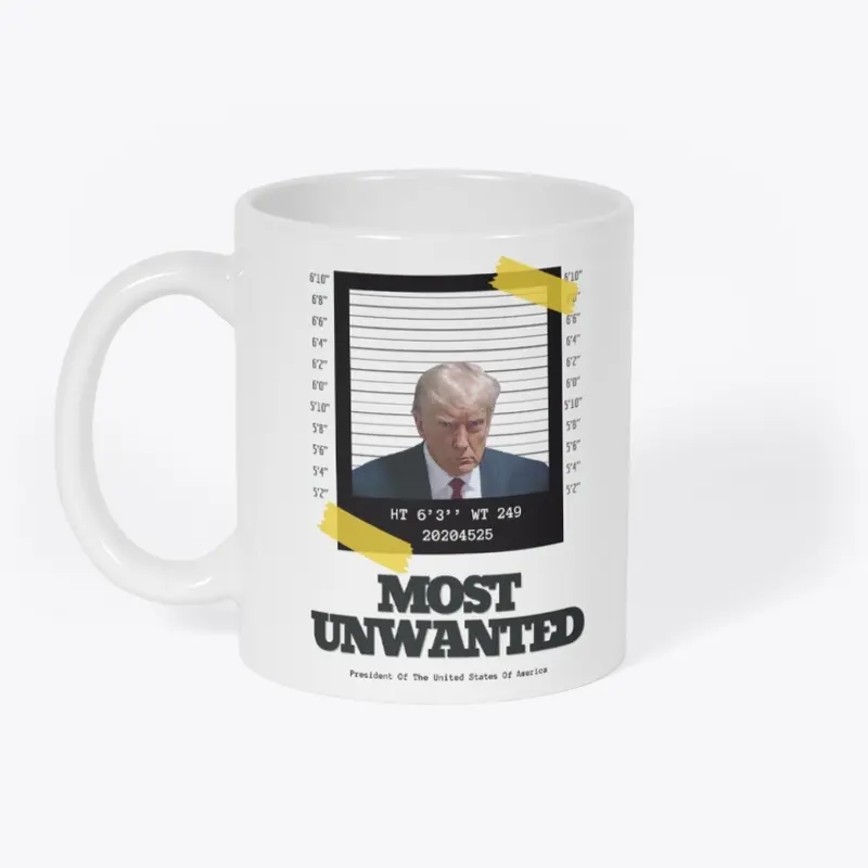 PRESIDENT TRUMP MUGSHOT Goodies